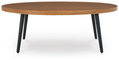 Horizon Hall - Cocktail Table - Two-tone Brown