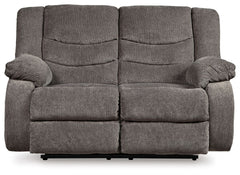Tulen - Reclining Loveseat - Gray