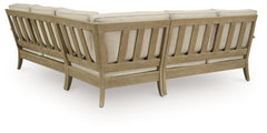 Clare View - 3-Piece Outdoor Sectional - Beige