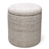 Dalia - Storage Ottoman - Beige