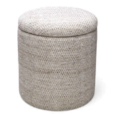 Dalia - Storage Ottoman - Beige