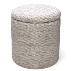 Dalia - Storage Ottoman - Beige
