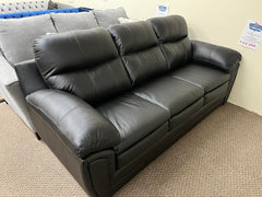 4500 Leather Match Sofa - Floor Model
