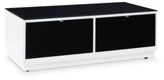 Gardoni - Rectangular Cocktail Table - White / Black