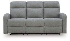 Gauntlet - 2 Pc. - Reclining Sofa And Loveseat - Sterling