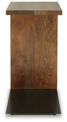 Wimshaw - Accent Table - Brown / Black