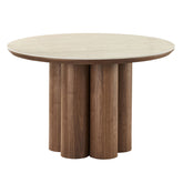 Seaton - Round Dining Table - Walnut