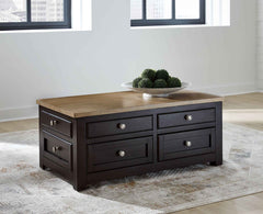 Drazmine - Lift Top Cocktail Table - Brown