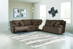 Top Tier - 5 Piece Reclining Sectional