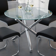 Solara II - Dining Table - Chrome