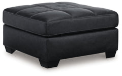 Barlin Mills Loveseat and Oversized Ottoman