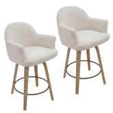 Torra - Swivel Counter Stool (Set of 2)