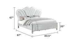 Eros Silver Bedroom Set