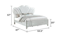 Eros Silver Bedroom Set