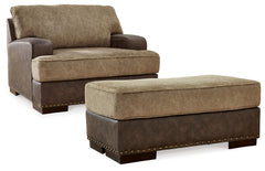 Alesbury Oversized Chair and Ottoman