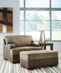 Alesbury Oversized Chair and Ottoman