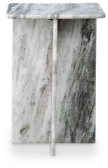 Keithwell - Square Accent Table - Gray