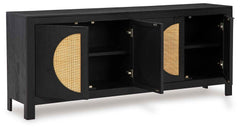 Cliffiings - Accent Cabinet - Black / Natural