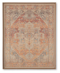 Kerrickson - Wall Art - Red / Orange / Blue