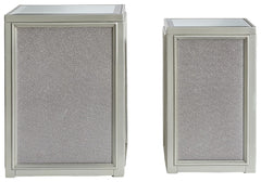 Traleena - Nesting End Tables (Set of 2) - Silver Finish