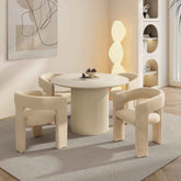 Tovas/Amara - 5 Piece Dining Set - Ivory