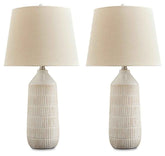Willport - Ceramic Table Lamp (Set of 2) - Off White
