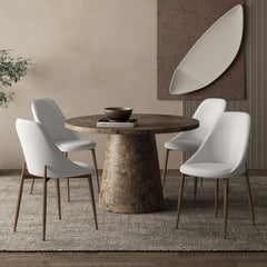Godiva - Dining Table - Gray Stone