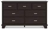 Covetown - Dresser - Dark Brown