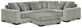 Lindyn 4-Piece Sectional and Ottoman