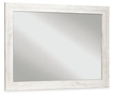 Paxberry - Bedroom Accent Mirror - Whitewash