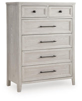 Darbonton - Six Drawer Chest - Dove White