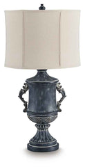 Morvanford - Poly Table Lamp - Antique Black
