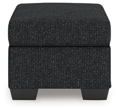 Jasmine Peaks Ottoman