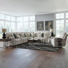 Fluff Daddy 6-Piece Reclining Sectional
