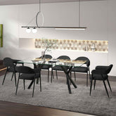 Stark/Archer - 7 Piece Dining Set - Black