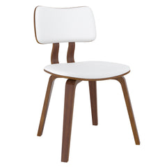 Rocca/Zuni - 5 Piece Dining Set - Walnut / White