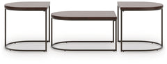 Vanmore - Occasional Table Set (Set of 3) - Dark Brown