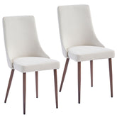 Cora - Side Chair (Set of 2) - Beige