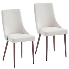 Cora - Side Chair (Set of 2) - Beige