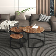 Darsh - Coffee Table (Set of 3) - Natural