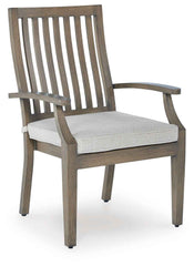 Rainier Ranch - Arm Chair With Cushion (Set of 2) - Brown / Beige