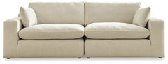 Elyza - Loveseat 2 Pc Sectional - Linen