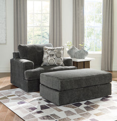 Karinne Oversized Chair and Ottoman
