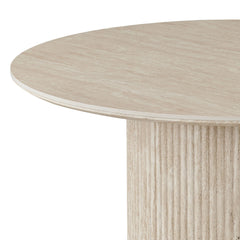 Thalia/Celest - 5 Piece Dining Set - Ivory / Dark Taupe