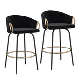 Lavo - Swivel Counter Stool (Set of 2)