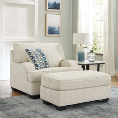 Valerano Oversized Chair and Ottoman