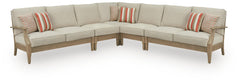 Clare View - 5-Piece Outdoor Sectional - Beige
