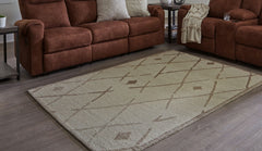 Guyford - 5' x 7' Rug - Beige / Brown