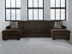 Kimlee 3-Piece Sectional with Double Chaise