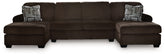 Kimlee 3-Piece Sectional with Double Chaise